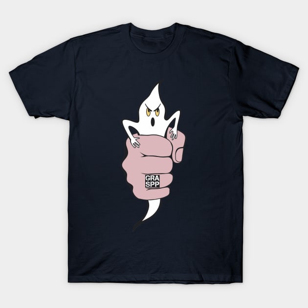 GRASPP Ghost Hand logo T-Shirt by Ghostgramps